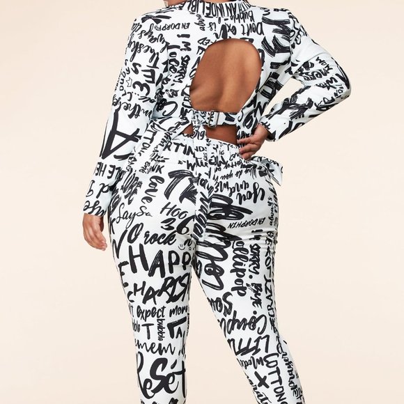 Printed Blazer Set - Picture 2 of 3